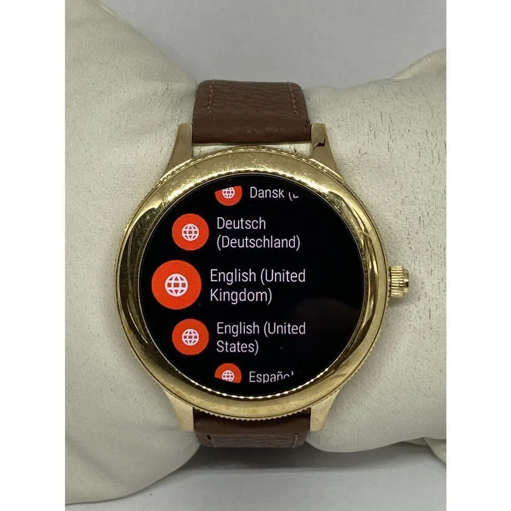 Fossil Gen 3 Authentic Genuine Smart Watch Custom Band FTW6006 DC757